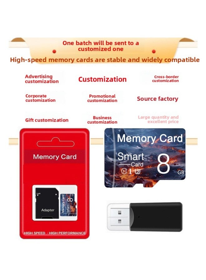 Factory Direct Sales 8g Memory Card 16g Camera 32g Mobile Phone 128g Monitoring 64g Tf Card Driving Recorder 4g