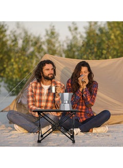 KUYING lightweight Outdoor Camping Folding Table - Black  - Image 4
