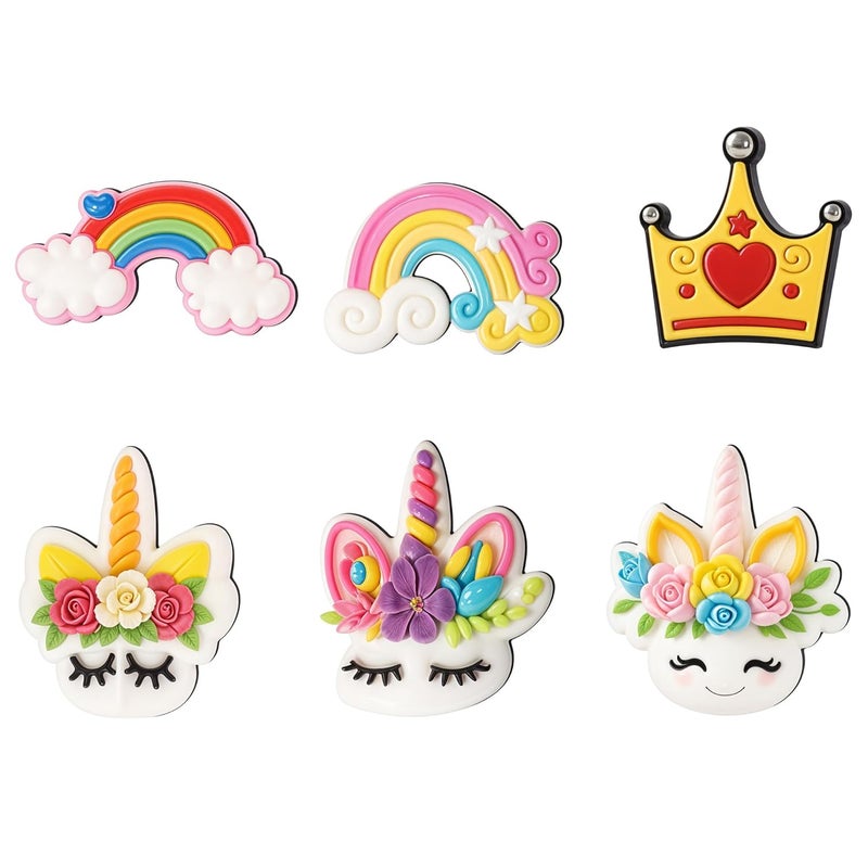 Kawn ®️ 30Pcs Clog Slippers Shoe Charms Cute Cartoon Casual Clog Slipper Charms For Girls Aesthetic Shoe Decoration Charms Rubber Charms For Clogs Bracelet Wristband Decoration Charms - Image 3