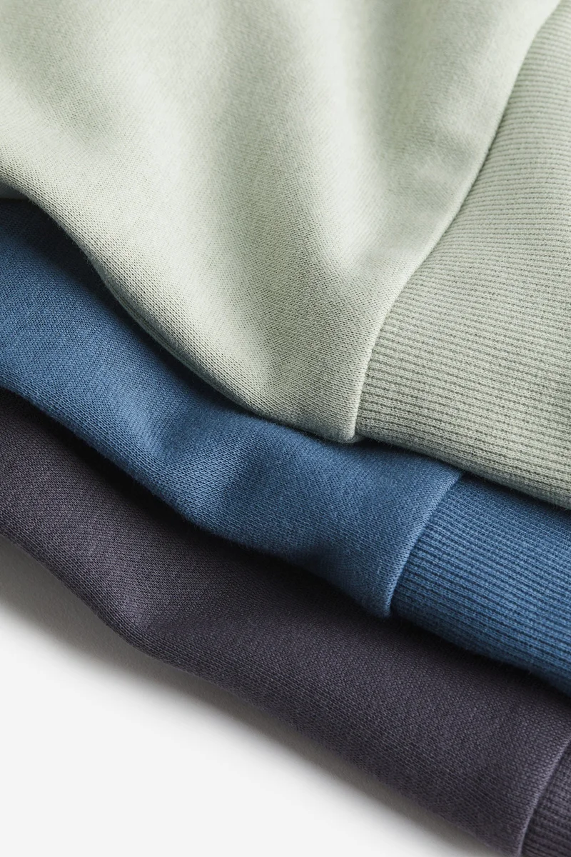 H&M 3-pack sweatshirts