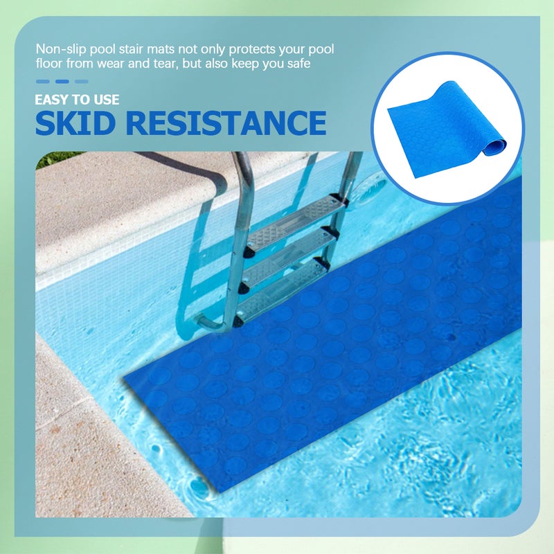 Swimming Pool Ladder Mat Non- Pool Stair Mat Pool Ladder Protective Mat - Image 4