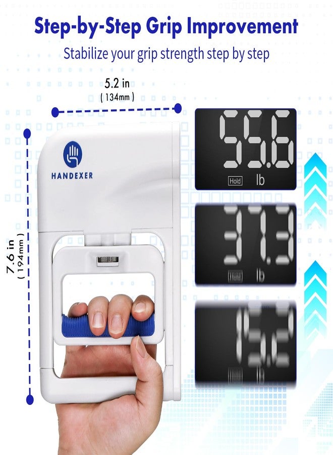 Handexer Grip Strength Tester, Digital Hand Dynamometer FDA Registered with Backlit LCD for Grip Strength Testing and Training - Image 5