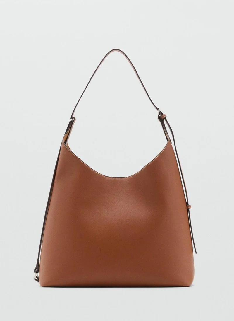 مانجو Shopper bag with buckle