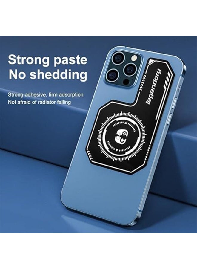 Legendary Phone Cooling Plate Heat Sink Pad, Thermal Expansion Sheet to Enlarge Cooling Area for Game Cooler, Compatible with Mobile Phone Magnetic / Back Clip Radiators - Image 3