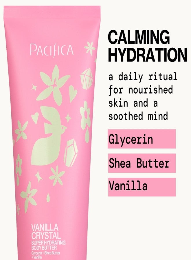 Pacifica Vanilla Crystal Body Butter Lotion – Super Hydrating Moisturizer for Dry Skin, Rich Shea Butter & Vitamin E Formula, Vegan, Cruelty-Free, Clean Beauty, Vanilla Scent, 6 oz - Image 3