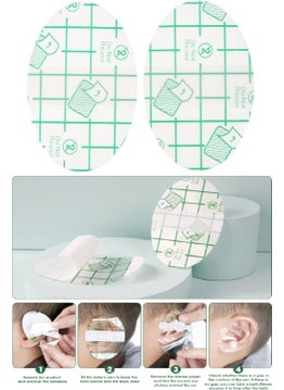 Biterse 20 Pieces Waterproof Ear Protector Adhesive Tape Set  - Image 2