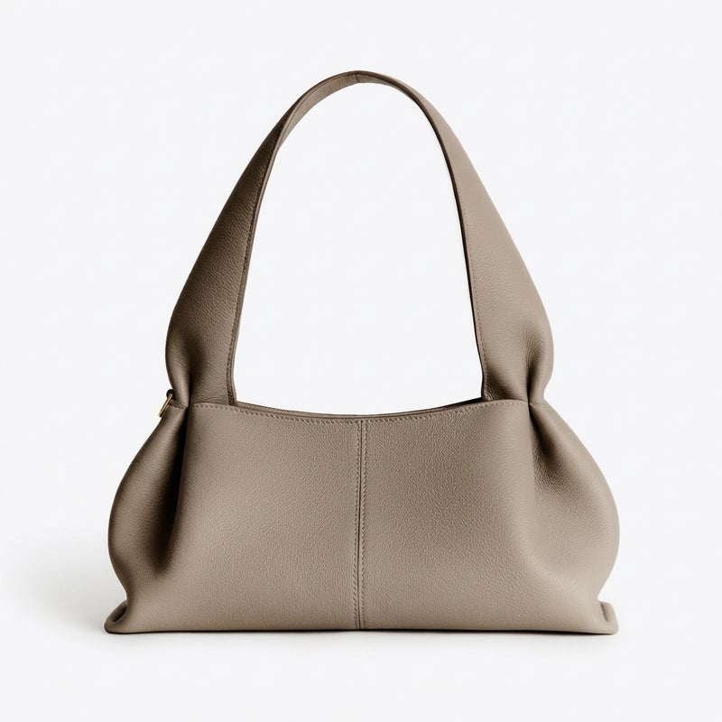 Women's Minimalist PU Cloud Shoulder Bag - Image 3