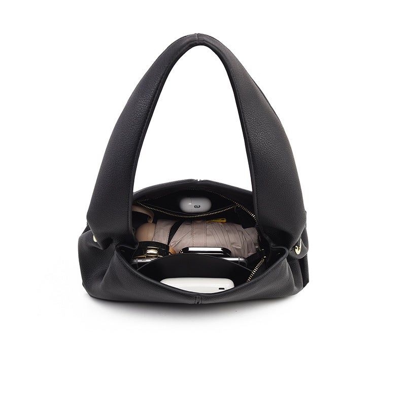 Women's Minimalist PU Cloud Shoulder Bag - Image 4