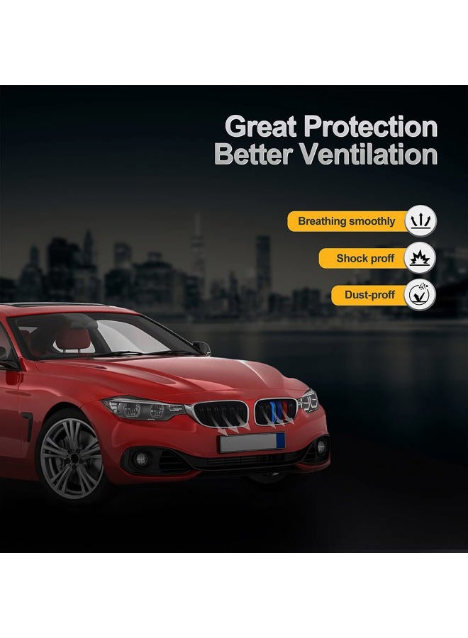 ATPOEN F32 Grille Grill for BMW 4 Series M4 F80 F82 F83 F32 F33 F36 430i 428i 435i 440i 2014 2015 2016 2017 2018 2019 2020 Front Grill Kidney Bumper Double Slats, 2Pcs (M-Color) - Image 4
