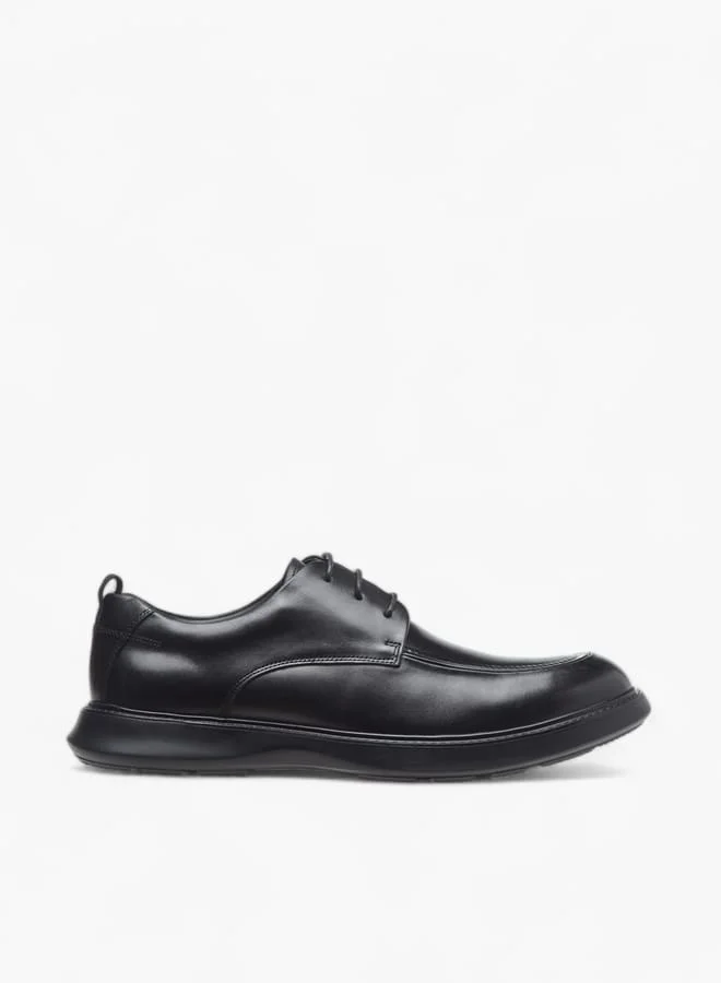 Le Confort Men Solid Lace-Up Derby Shoes