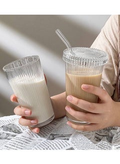 Generic Crystal iced coffee cup with lid and coaster  - Image 4