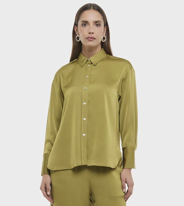بي سي بي جي BCBG BASIC LS SHIRT