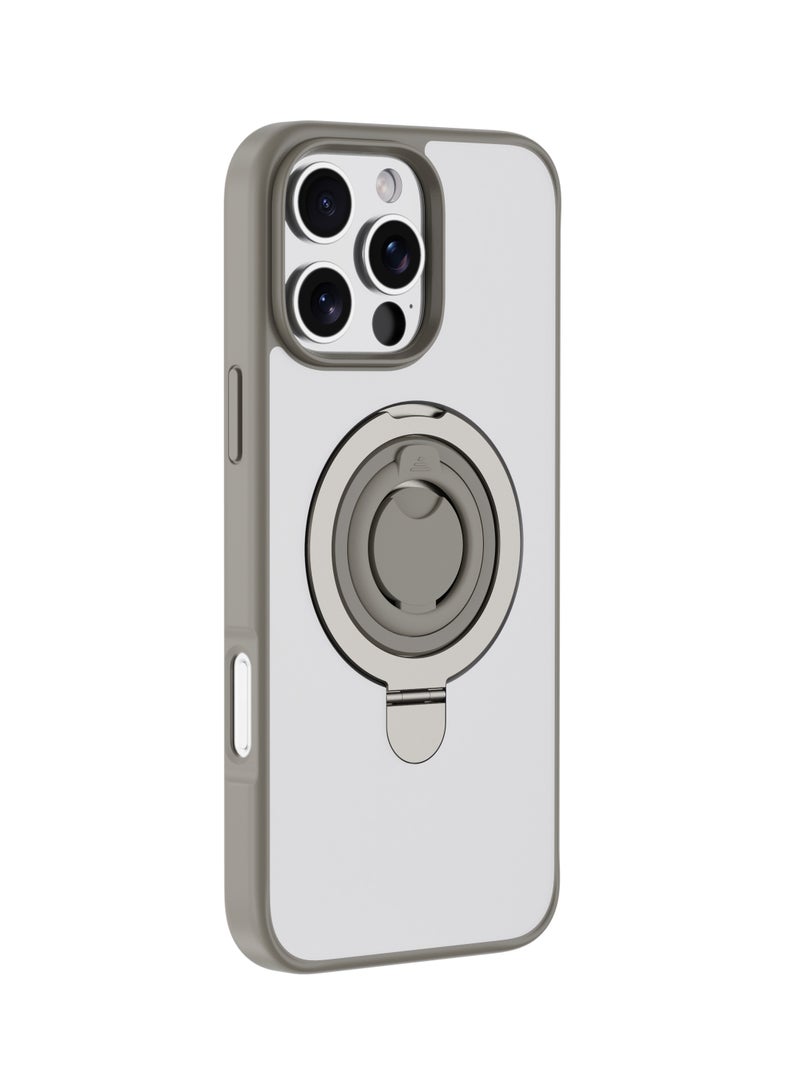 Devia iPhone 16 Pro Max MagSafe Magnetic Case with Holder features a sleek and modern design that combines style and function. - Image 1