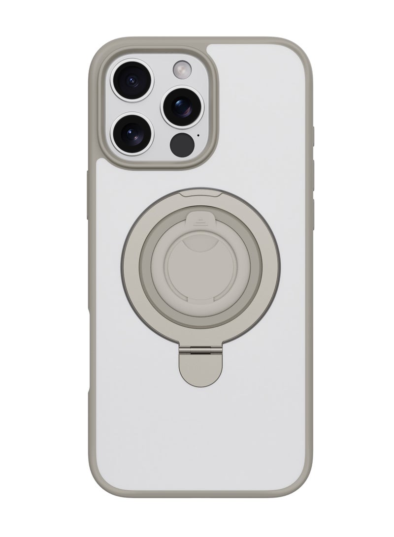 Devia iPhone 16 Pro Max MagSafe Magnetic Case with Holder features a sleek and modern design that combines style and function. - Image 2