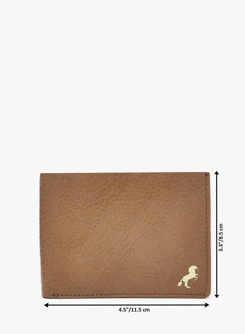 Robert Wood Horse Logo Bi Fold Wallets
