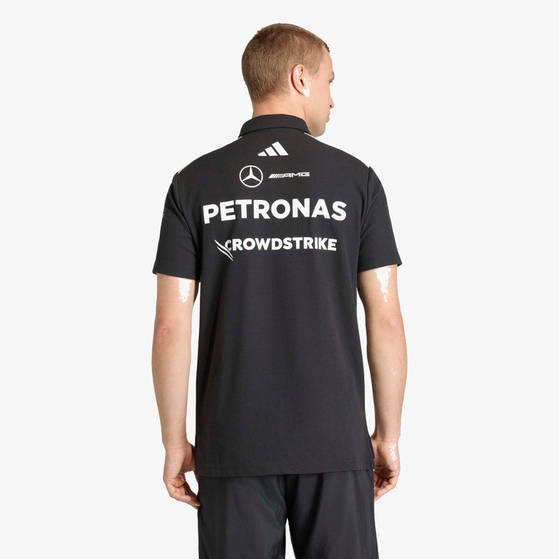 Adidas MERCEDES - AMG PETRONAS FORMULA 1 TEAM ENGINEERS POLO Shirt - Image 3