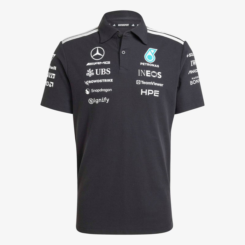 Adidas MERCEDES - AMG PETRONAS FORMULA 1 TEAM ENGINEERS POLO Shirt - Image 1