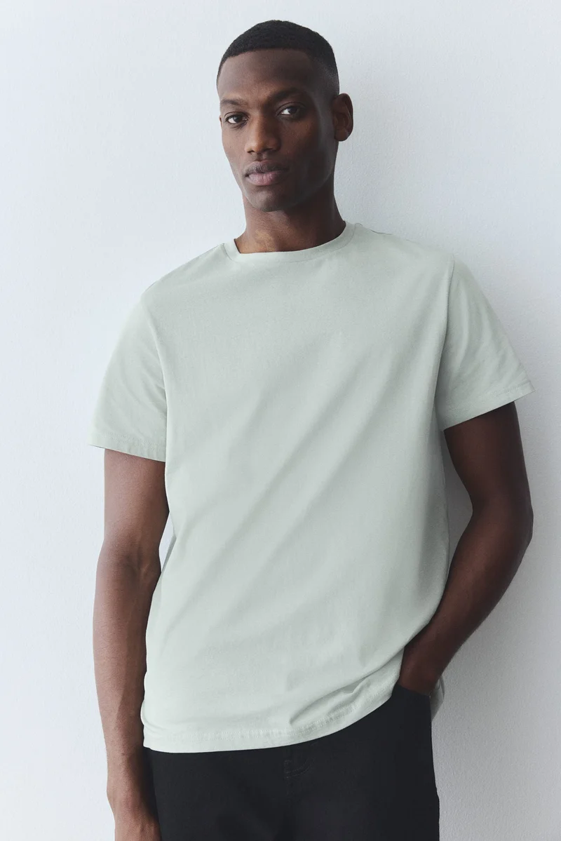 H&M Cotton T-shirt Regular Fit