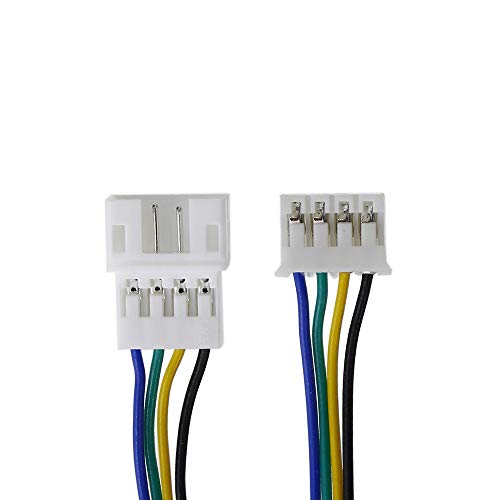 GENNEL Graphics Card PWM 4 Pin Extension Power Cable, GPU VGA Video Card Fan Adapter Connector - Image 2