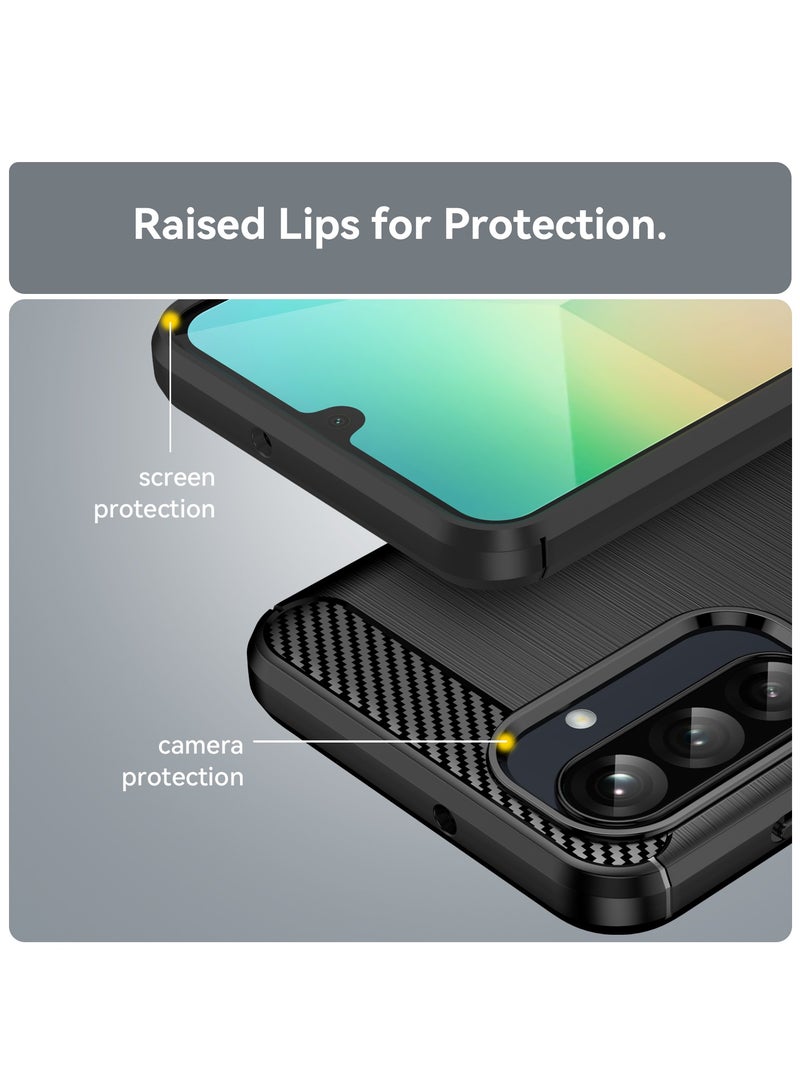 Phone Case for Samsung Galaxy A26 5G Soft TPU Brushed Texture Anti-Slip Cover - Image 3