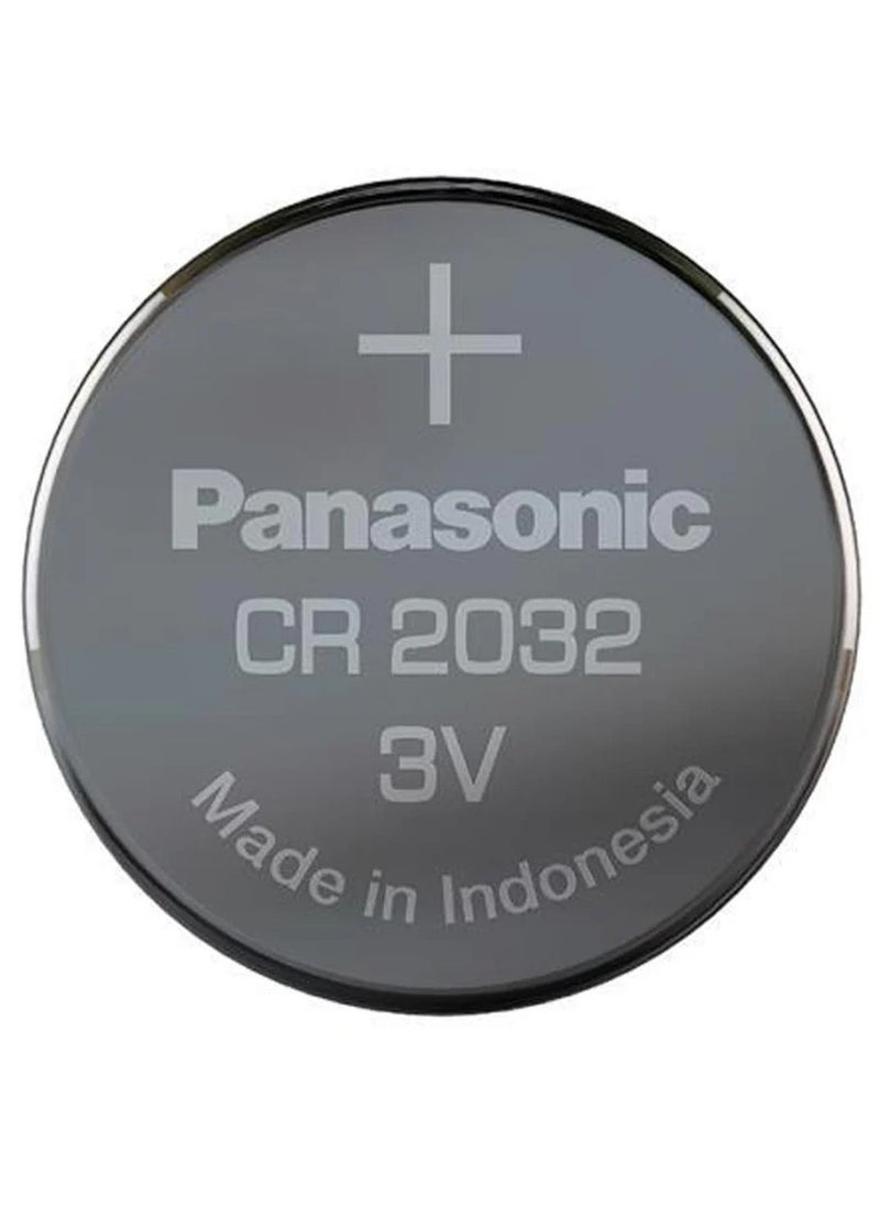 Panasonic 5-Piece CR2032 Lithium Battery, Coin Cell 3V Battery  - Image 2