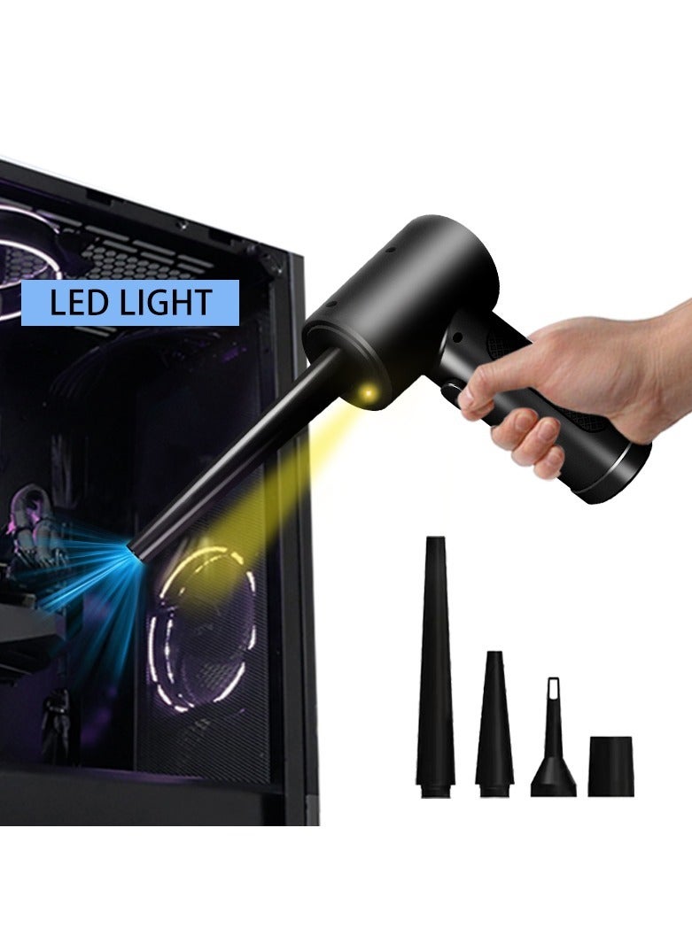 Beauenty C4915 Compressed Air Duster For Computer Keyboard 51000 RPM USB Charging Mini Electric Cordless PC Car Cleaner Wireless Air Blower - Image 5