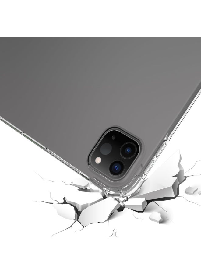 Lion Store Transparent Protective Case for 11-Inch iPad Pro 2024 (M4), Slim Air Hybrid Shockproof Case Made of Crystal Thermoplastic Polyurethane for 11-Inch iPad Pro 2024 - Image 4