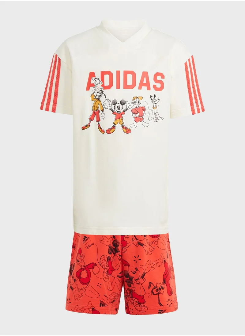 Adidas Little Kids Disney Mickey Mouse Set