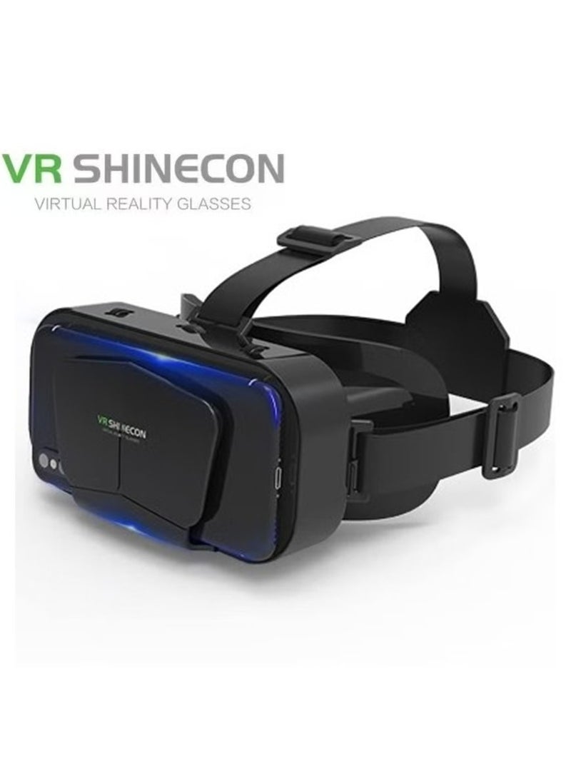 general Classic VR Goggles VR SHINECON G10 Virtual Reality VR Headset 3D Glasses VR Goggles for TV, Movies & Video Games, Compatible with iOS & Android Smartphone within 4.7-7.2 inch Screen Pupil Distance Adjusting Function IMAX Cinema/360°View/3D Games Lightweight Comfortable Material Ergonomic Design Multi-Angle Cooling Design - Image 1