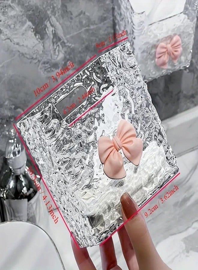 Whimsical Single-Tier Acrylic Wall-Mounted Storage Box Discarded Washcloth Bathroom Rack Punch-Free Design Sundries Toilet Storage (1) - Image 3