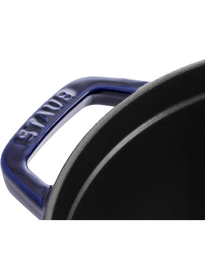STAUB Staub Round Cocotte 20Cm Blue 2.2L Cast Iron Material  - Image 2