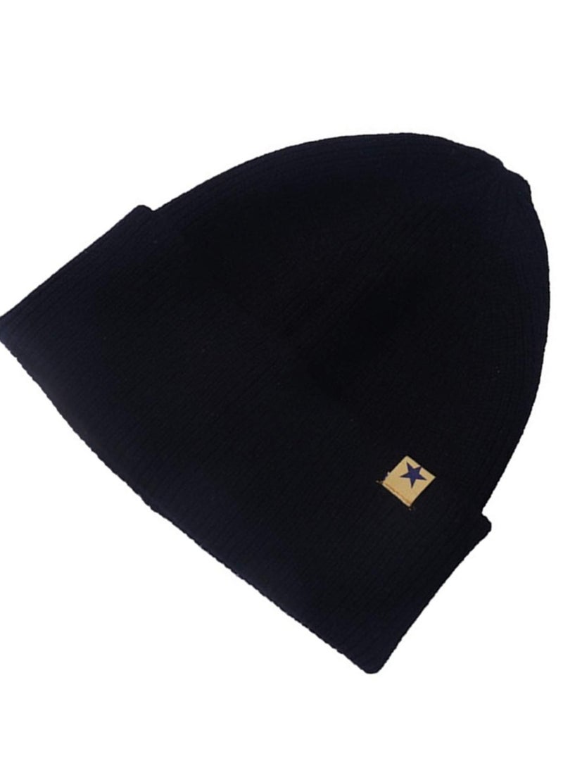 KASTWAVE 2-Pieces Winter Beanie Hat Face Mask Set Winter Knit Skull Cap Hat Adjustable Face Mask Beanie for Men Women - Image 5