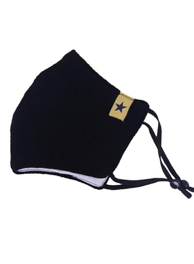 KASTWAVE 2-Pieces Winter Beanie Hat Face Mask Set Winter Knit Skull Cap Hat Adjustable Face Mask Beanie for Men Women - Image 4