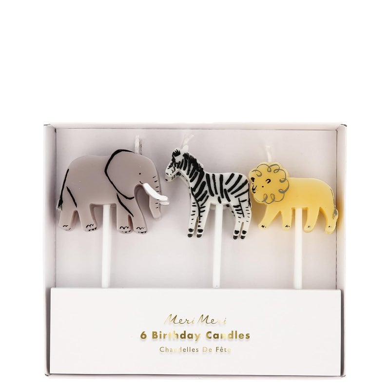 Meri Meri Meri Meri Safari Animal Candles - Image 1