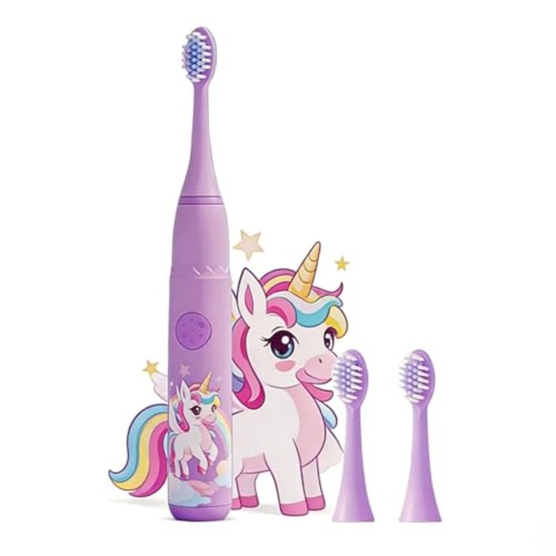 Electric Toothbrush, Rechargeable Electric Toothbrush, with 4 Brush Heads 6 Cleaning Modes IPX7 Waterproof Cleaning Toothbrushes for Adults and,2-Min Timer - Image 1