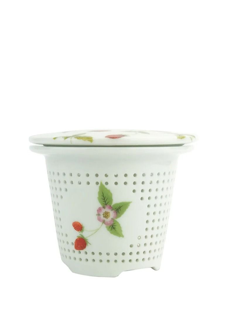 تيلاند فلتر بورسلين زهر الكرز مع غطاء لقهوة الشاي السائبة - Image 2