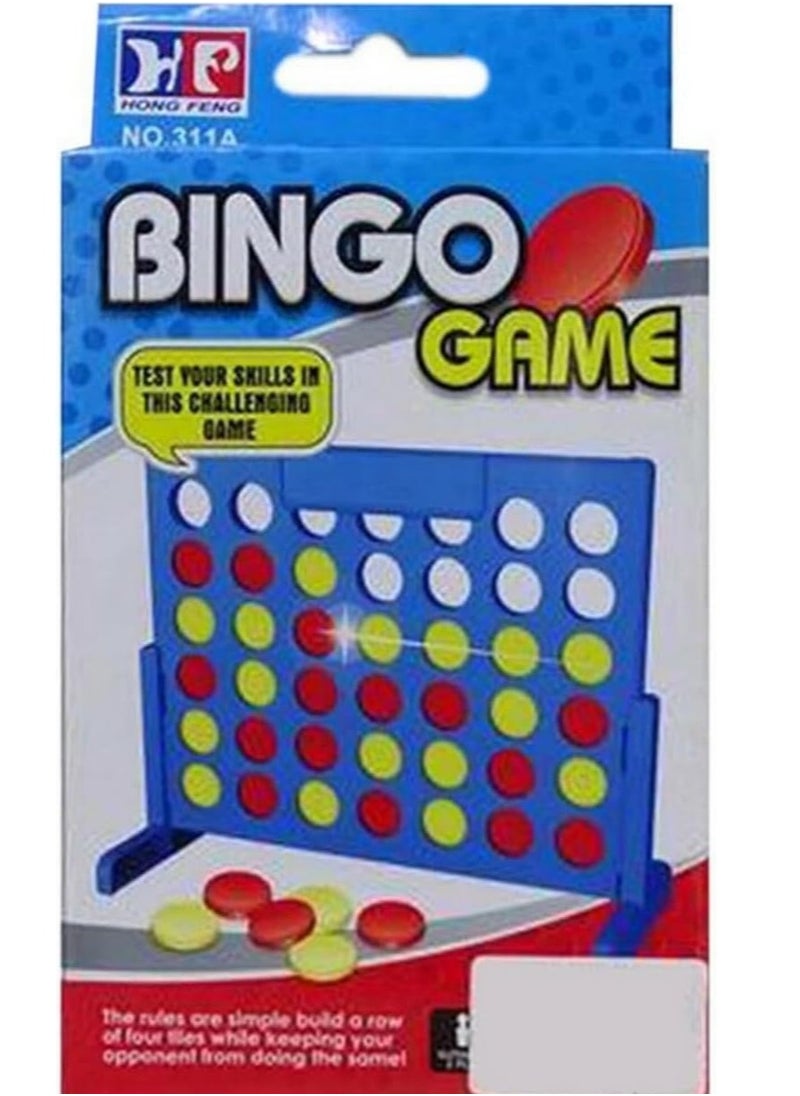 Generic Four-In-A-Row Connect 4 In a Row Plastic Indoor table Game Party Toy For Kids  - Image 3