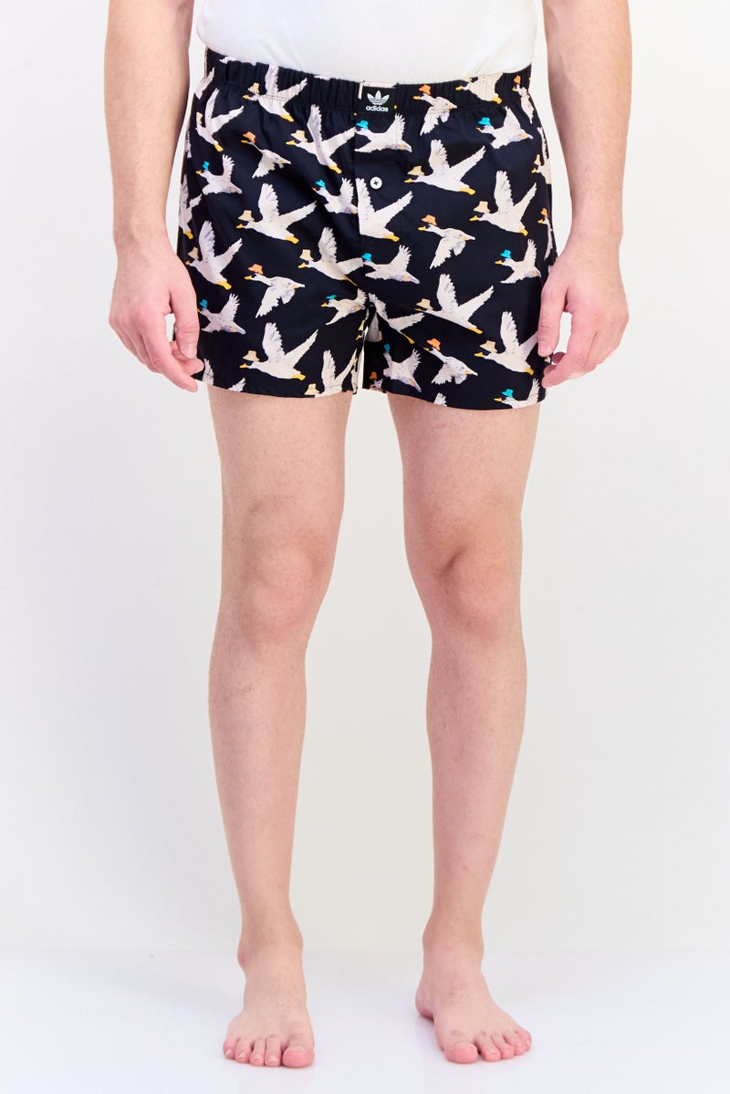 adidas Originals Men 2 Pcs Graphic Print Boxer Brief Set, Multicolor - Image 1