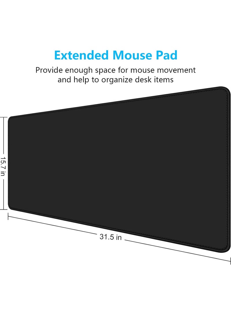 General Large Gaming Mouse Pad Extended Mouse Mat with Stitched Edges  - Image 3