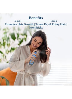 Blue Nectar Blue Nectar Advanced Plant Based Rosemary Hair Growth Serum, Natural Alternate for Redensyl for Hair Growth | Intensive Ayurvedic Hair Serum for Women & Men for Healthy Hair & Scalp with Bhringraj (8 Herbs, 100 ml)  - Image 3