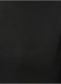 Styli Cut-Out Sleeve Button Detail Round Neck T-Shirt  - Image 5