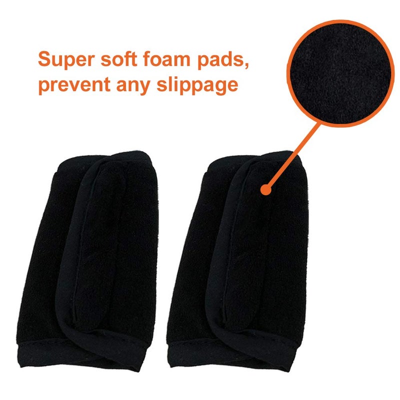 COOLBEBE Car Seat Straps Shoulder Pads for Baby Kids, Super Soft Seat Belt Covers for All Car Seats/Pushchair/Stroller/High Chair - Image 4