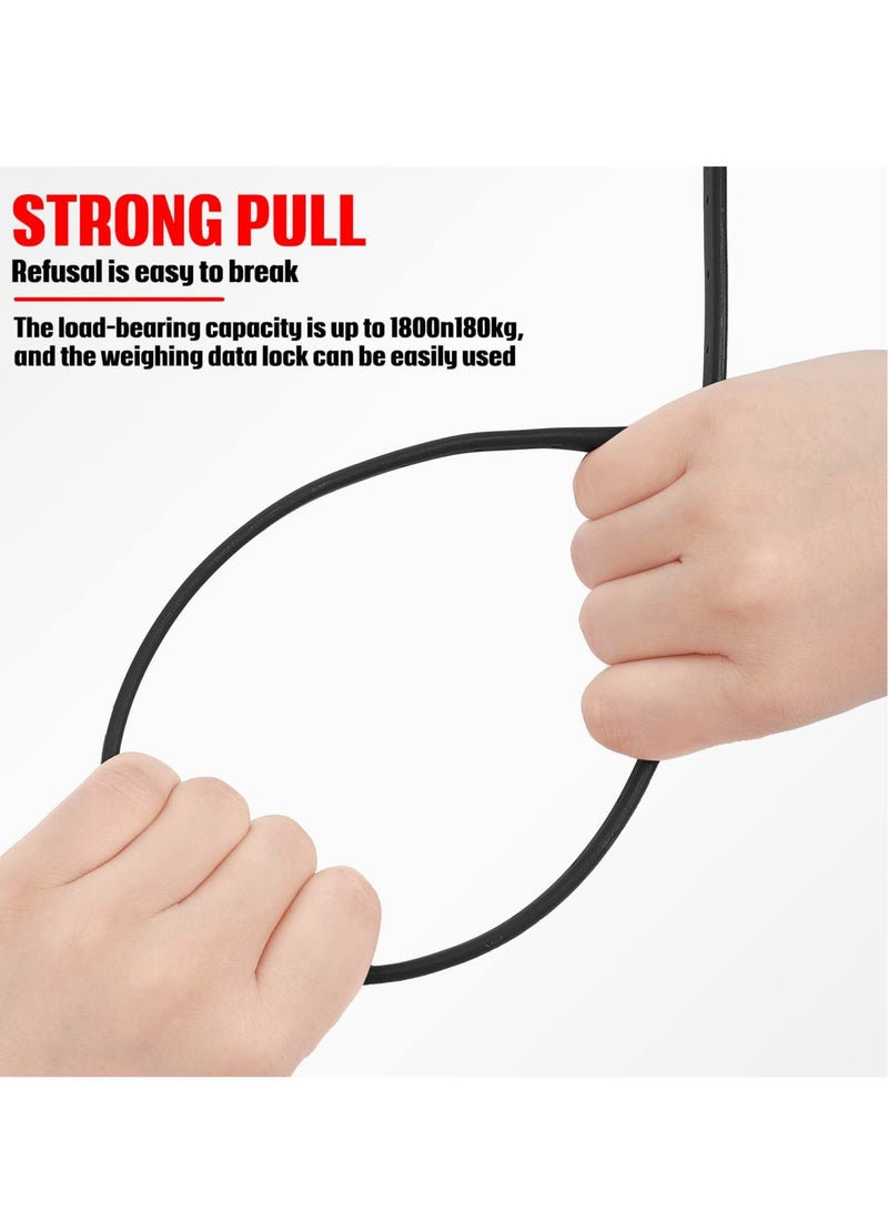 Excefore Bicycle Zip Tie Lock Multifunctional Adjustable Bicycle Lock 3-Digit Key/with Password for Bikes Luggage Skis Lockers and Doors - Image 4