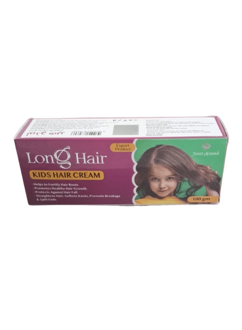 Long Hair Kids Hair Cream with panthenol and shea butter