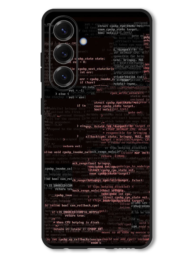 Theodor Case Compatible with Samsung Galaxy F56 6.74 Inch Protection Shockproof Bumper Cover Coding - Image 1