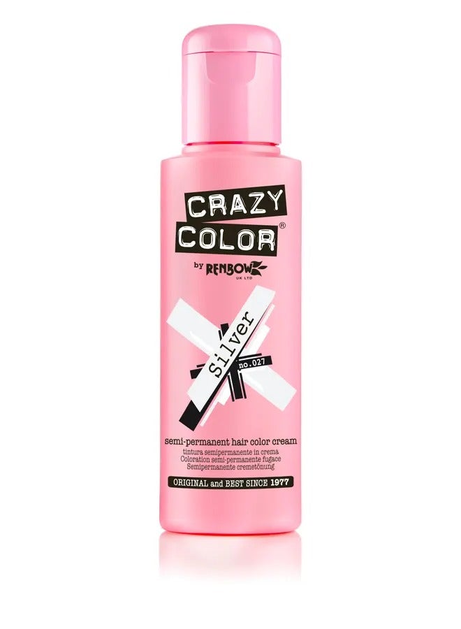 Crazy Color Silver No.027 - 100ml - Image 1