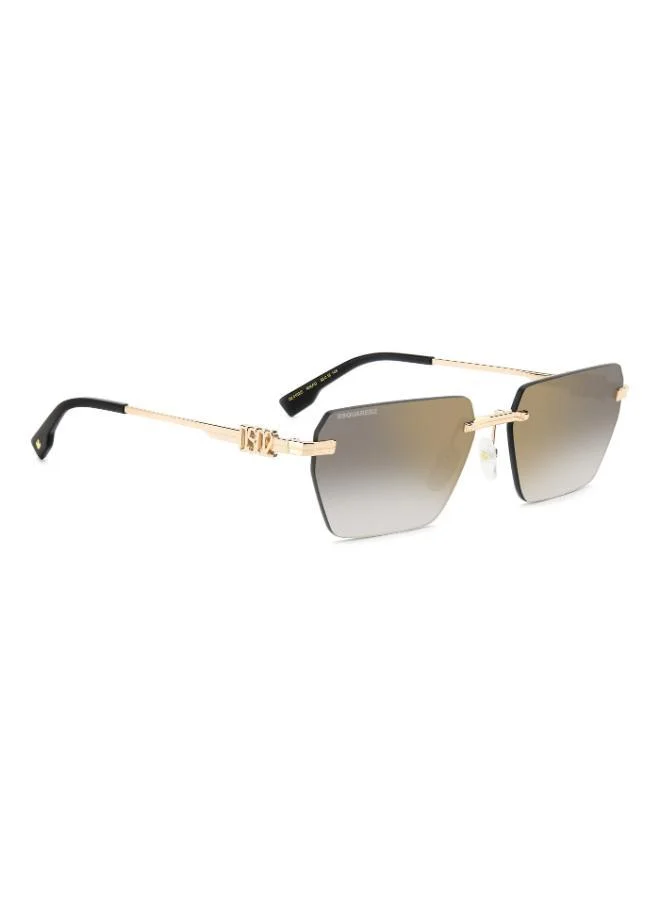 DSQUARED2 Rectangular Geometrical Sunglasses Frames