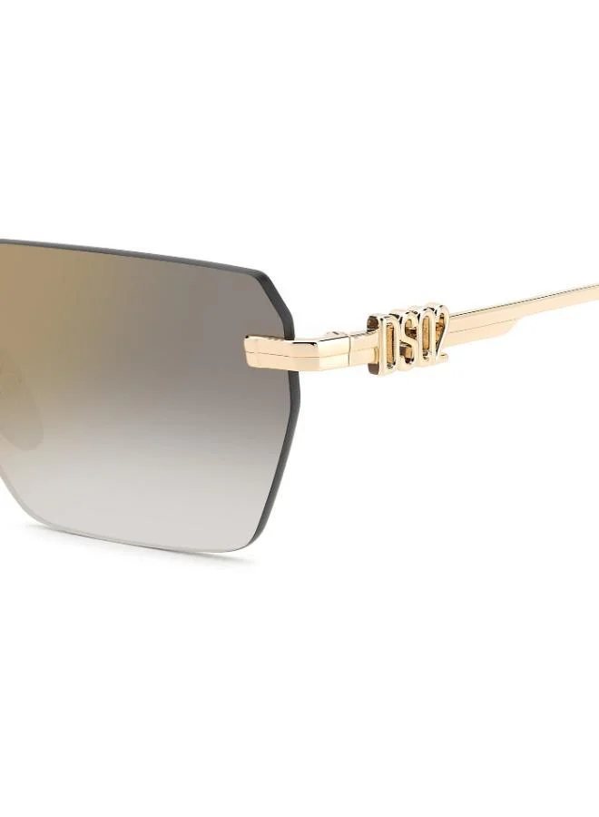 DSQUARED2 Rectangular Geometrical Sunglasses Frames