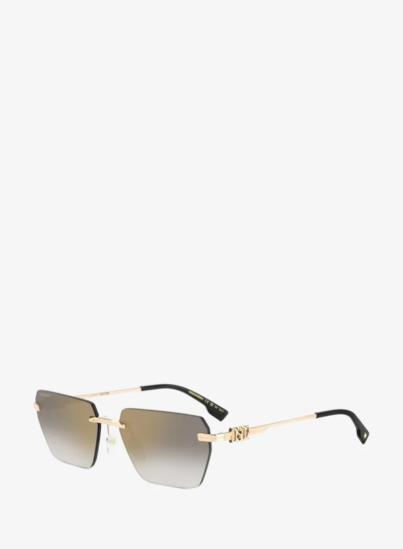 DSQUARED2 Rectangular Geometrical Sunglasses Frames