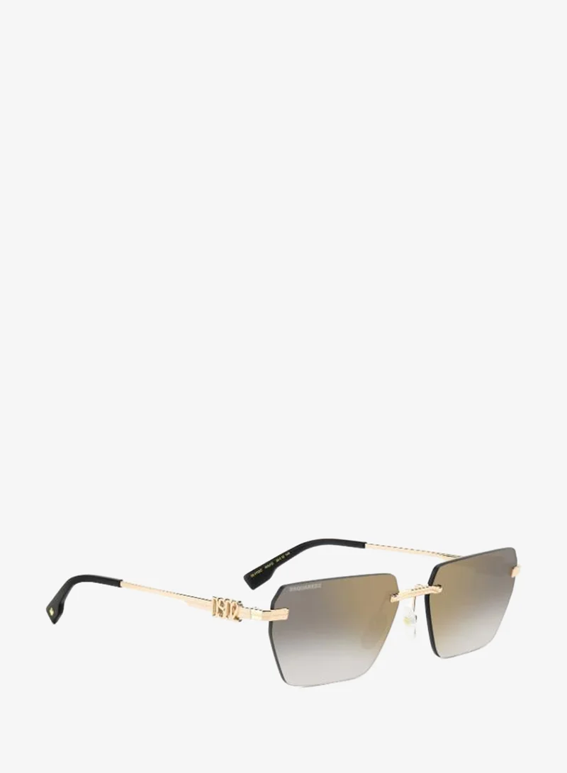 DSQUARED2 Rectangular Geometrical Sunglasses Frames